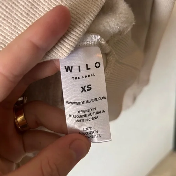 Wilo Cream Cozy Pullover Hoodie - Picture 7 of 7